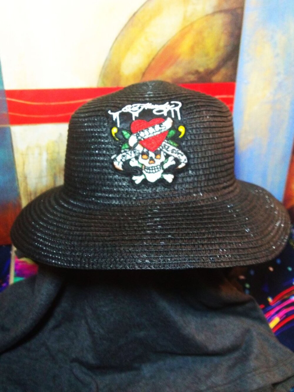 WOMEN'S ED HARDY SUN HAT BUCKET HAT